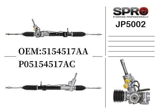 Do koszyka JP202R MSG Rebuilding Listwa kierownicza (maglownica)