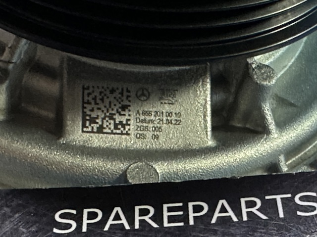 Pompa chłodząca wodna Mercedes 6562010010 cena, od 98,86 USD