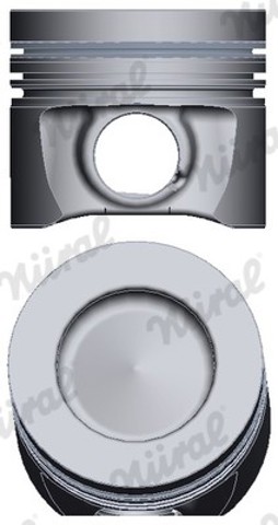 130037004000 NE/NPR Tłok, komplet do jednego cylindru, STD