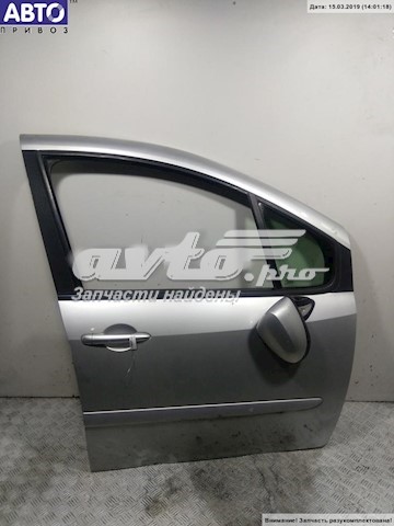 Drzwi przednie prawe Renault Modus minivan (JP0) (2004 - 2012) cena, od 193,84 USD