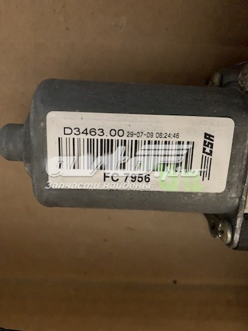Mechanizm podnoszenia szyby drzwi tylnych prawych Jaguar C2Z26991