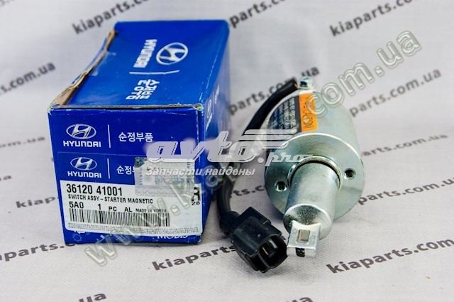 Do koszyka 3612041001 Hyundai/Kia Elektromagnes rozrusznika