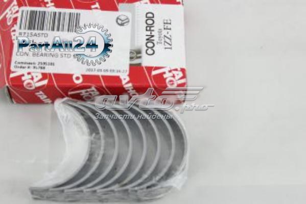 Panewki korbowodowe wału korbowego, zestaw, standardowe (STD) R715ASTD Taiho