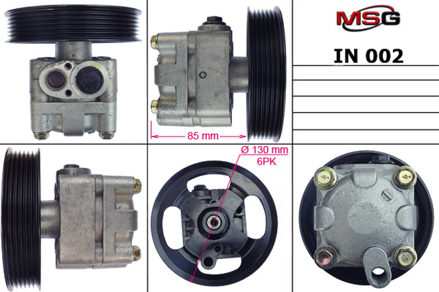Pompa wspomagania hydraulicznego kierownicy IN002 MSG
