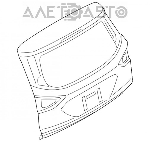 Drzwi tylne (bagażnika 3/5) Ford Escape II SUV (DM2) (2012 - 2019) cena, od 486,67 USD