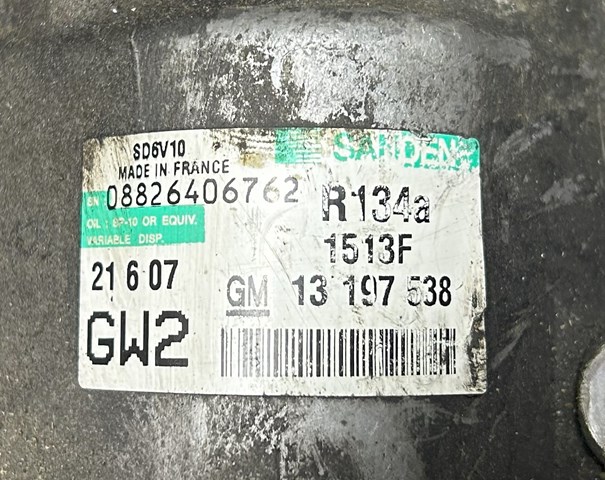 Sprężarka klimatyzacji General Motors 13197538