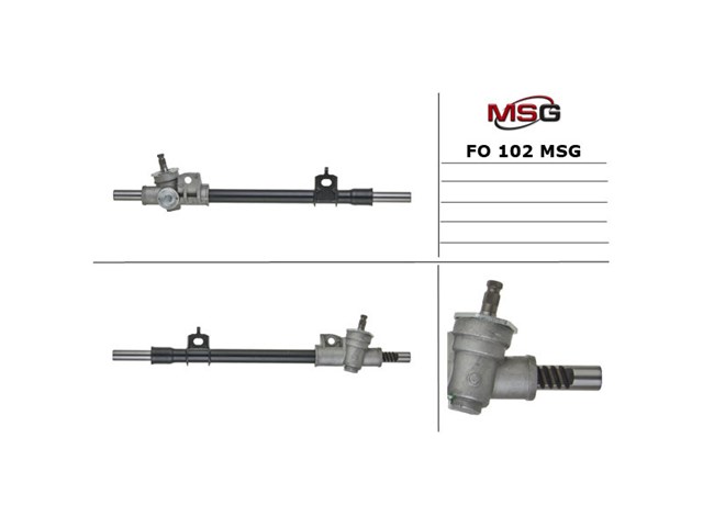 Listwa kierownicza (maglownica) FO102 MSG