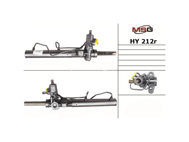 Listwa kierownicza (maglownica) MSG Rebuilding HY205R