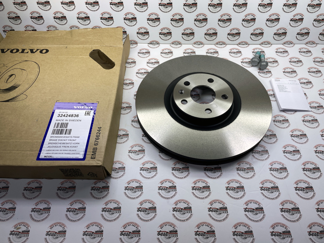 Tarcza hamulcowa przednia 32300811 Volvo