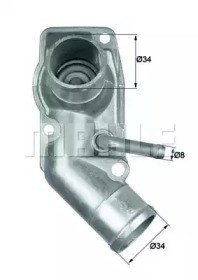 Do koszyka 061PI00128000 Mahle Original Tłok, komplet do jednego cylindru, STD