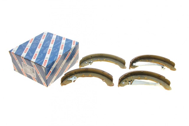 Do koszyka 986487281 Bosch Klocki hamulcowe tylne bębnowe