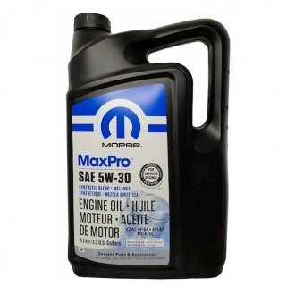Olej do silnika Chrysler 68518205AA cena, od 57,15 USD
