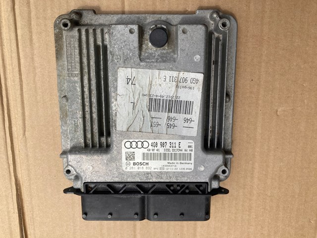 Do koszyka 4G0907311B VAG Sterownik silnika