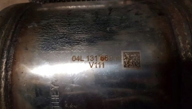 Do koszyka 04L131669H VAG Filtr cząstek stałych układu wydechowego