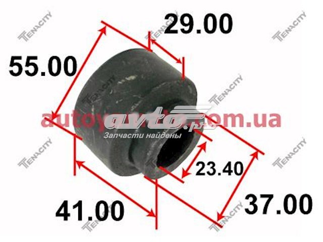 AAMNI1036 Tenacity Silentblock przedniego wahacza dolnego