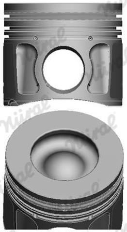 8742770050 Nural Tłok, komplet do jednego cylindru, STD