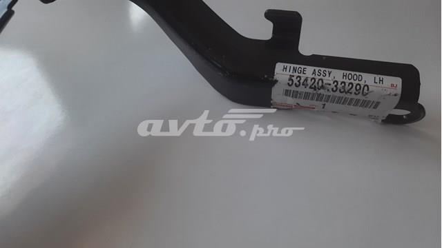 Do koszyka 5342033290 Toyota Zawias maski lewy