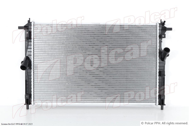 Chłodnica silnika Polcar 45C4081 cena, od 189,82 USD
