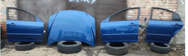 Do koszyka GJ6A52310D Mazda Maska silnika