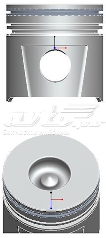 Do koszyka 8770858STD Nural Tłok, komplet do jednego cylindru, STD