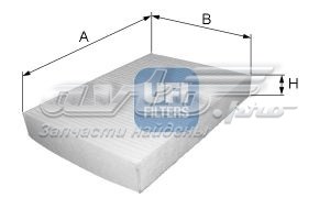 53.211.00 UFI filtr kabiny