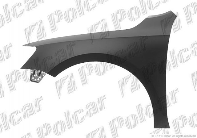 Błotnik przedni prawy Polcar 950302 cena, od 58,44 USD