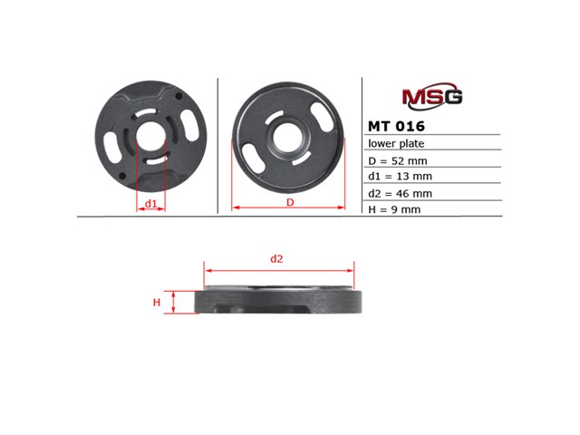  Zestaw naprawczy pompy wspomagania hydraulicznego Mitsubishi Outlander 1