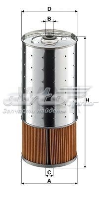 Filtr oleju Mann-Filter PF10551X