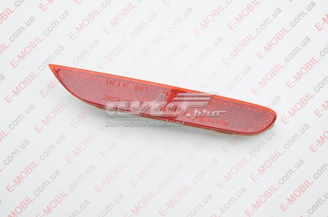 Do koszyka 3314207R Koito Lampa odblaskowa zderzaka tylnego prawa