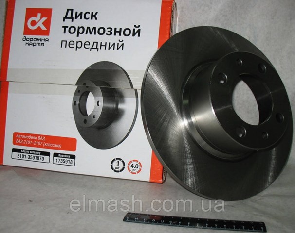 21083501070 DK Tarcza hamulcowa przednia