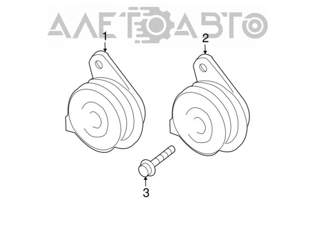 8651028130 Toyota Sygnał dźwiękowy (klakson)