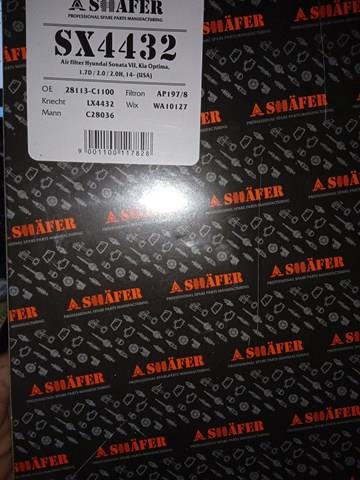 Filtr powietrza SX4432 Shafer
