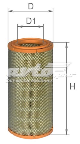 Do koszyka AF0127 Alpha Filter Filtr powietrza