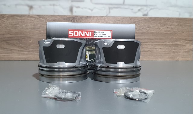 Tłok, komplet do jednego cylindru, STD do Nissan Navara NP300 III D40