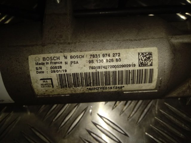 Listwa kierownicza (maglownica) 9813692680 Peugeot/Citroen