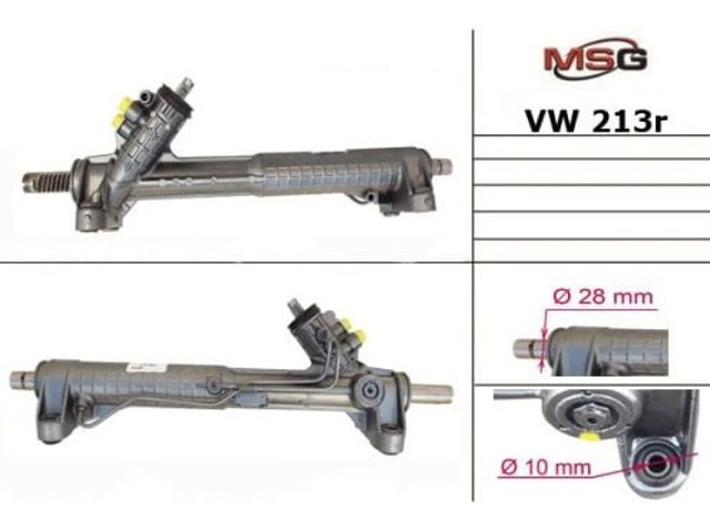 VW213R MSG Rebuilding Listwa kierownicza (maglownica)