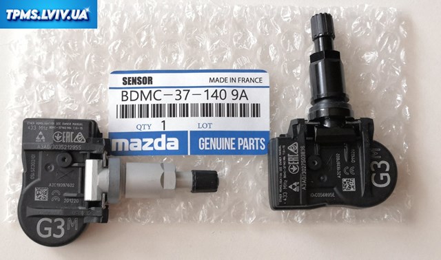 Do koszyka BDEL37140 Mazda Czujnik ciśnienia w oponach