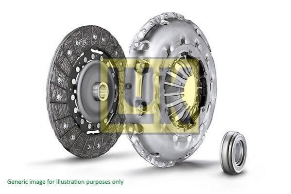 Zestaw sprzęgła (3 części) LUK 620317300 cena, od 125,41 USD