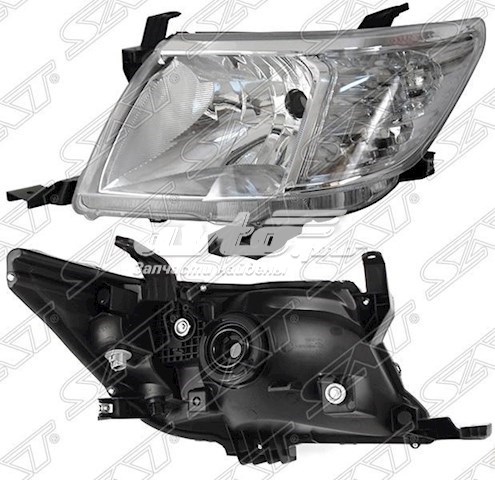 Do koszyka 811700K400 Toyota Reflektor lewy