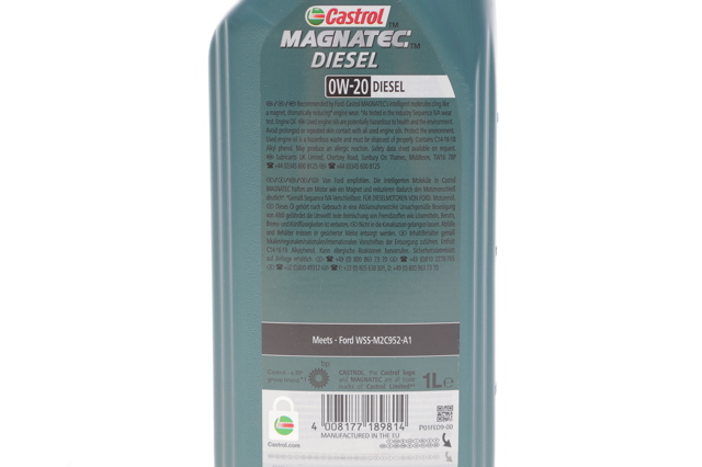 Olej do silnika 15F73D Castrol
