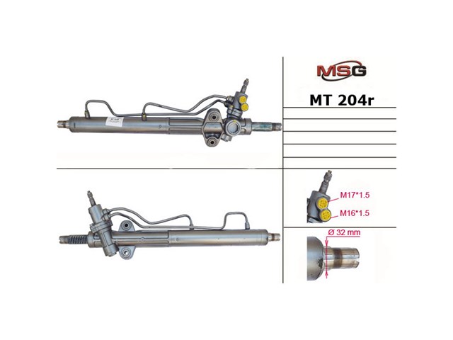 Do koszyka MT204R MSG Rebuilding Listwa kierownicza (maglownica)