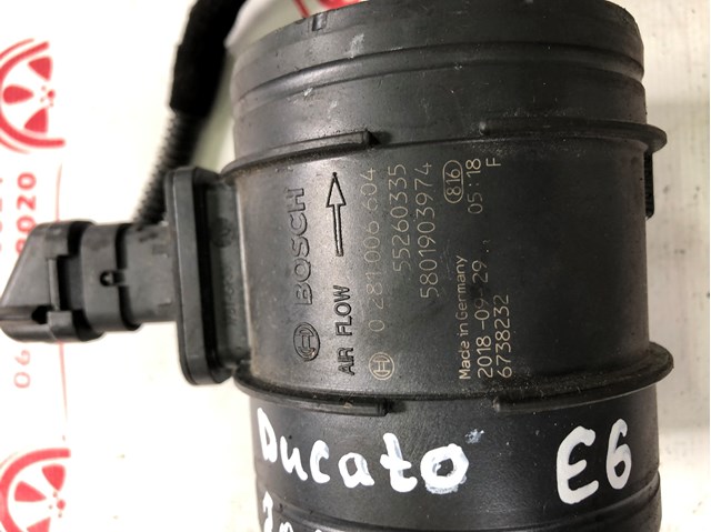 Czujnik przepływu powietrza, przepływomierz powietrza M.A.F. 55260335 Fiat/Alfa/Lancia