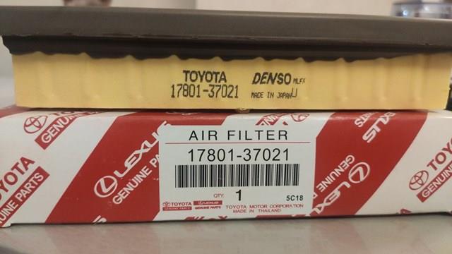 Filtr powietrza Toyota 1780137021 cena, od 12,28 USD