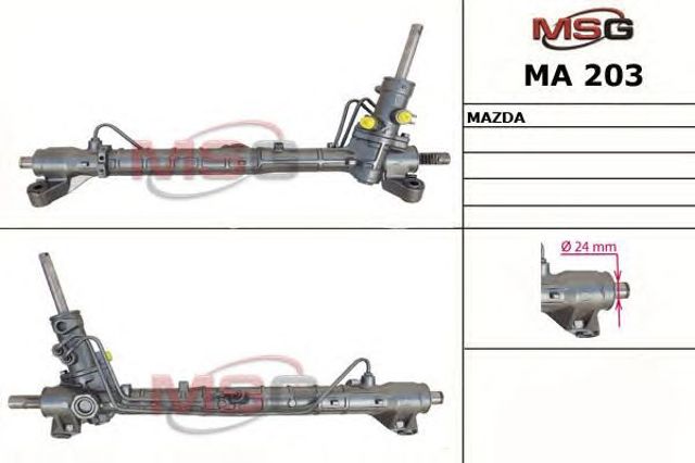 Listwa kierownicza (maglownica) MSG MA203 cena, od 153,23 USD