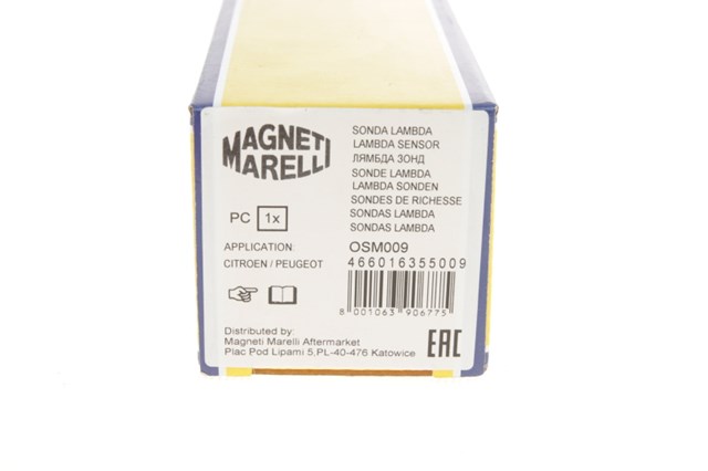 Sonda lambda czujnik tlenu przed katalizatorem 466016355009 Magneti Marelli