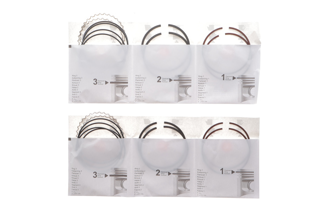 Do koszyka PRCHE491590050SET AMP/Paradowscy Pierścienie tłokowe komplet na silnik, 2. naprawa (+0,50)