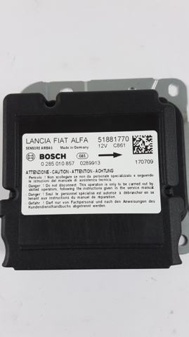 51881770 Fiat/Alfa/Lancia Sterownik poduszki bezpieczeństwa