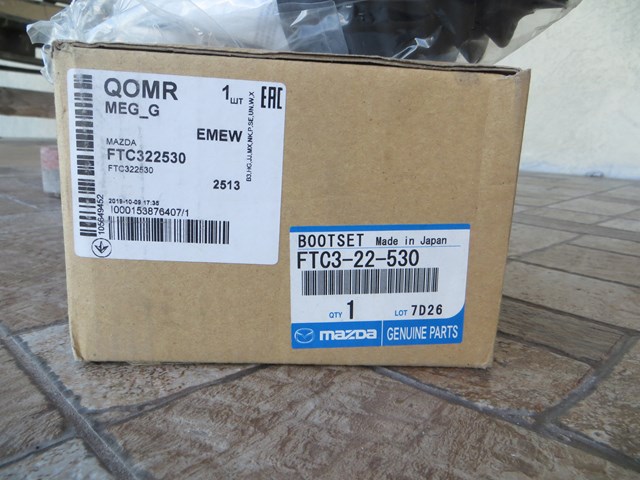 Osłona przegubu homokinetycznego półosi przedniej zewnętrzna Mazda FTC322530 cena, od 9,72 USD