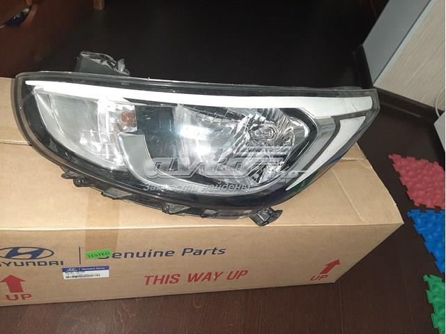Reflektor lewy Hyundai Accent IV sedana (SB) (2014 - 2017) cena, od 241,27 USD