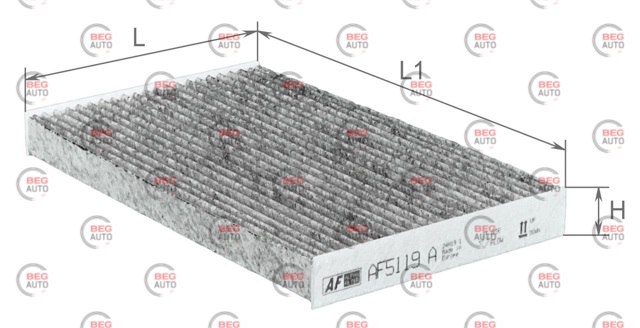AF5119A Alpha Filter Filtr kabiny